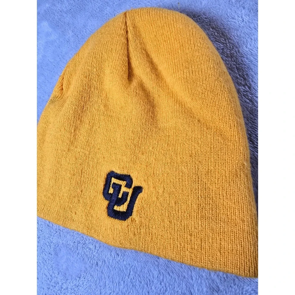 Colorado Buffaloes Beanie Gold Winter Knit‎ Hat Youth Kids Captivating Headgear